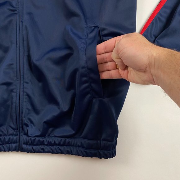 New England Patriots G-III Track Jacket Mens Large NFL Football Warm Up Gym Run - Picture 4 of 9